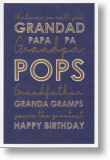 Brilliant Day, Grandad Birthday Card