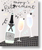 Champagne, Retirement Card