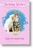 Furry Friends, Children's Birthday Card