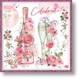 Pink Fizz, Blank Card