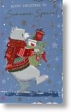 Polar Bear, Someone Special Large Christmas Card