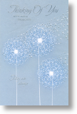 Dandelion Seeds, Thinking of You Card