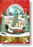 Snowglobe, Across the Miles Christmas Card