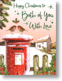 With Love, Both of You Christmas Card