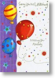 Balloons, Leaving Card