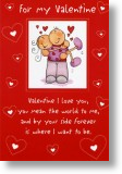 By Your Side, Cute Valentine's Day Card