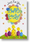 Decorated Eggs, Easter Card