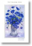 Cornflowers, Thank You Card