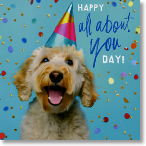 All About You, Unisex Birthday Card