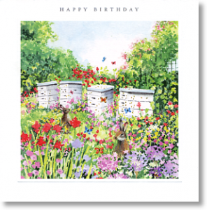 Beehives, Birthday Card for Her