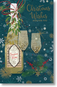 Christmas Fizz, Christmas Card