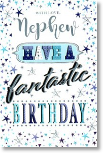 Fantastic, Nephew Birthday Cards Online, Handwritten Cards Online