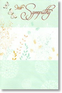 Precious Memories, Sympathy Card