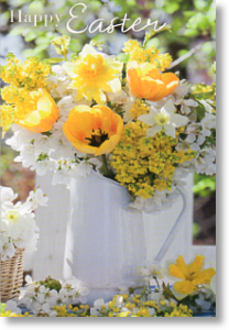 Spring Flowers, Easter Card