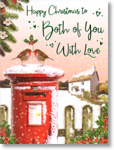 With Love, Both of You Christmas Card