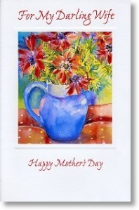 Darling Wife, Wife Mother's Day Card