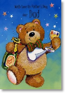 Bow Tie Bear, Father's Day Card