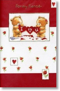 Fiance I Love You, Fiance Valentine's Day Card