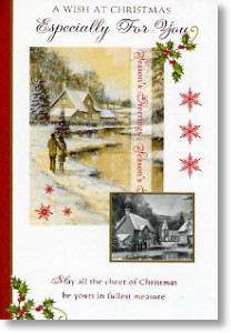 Walk by the River, General Christmas Card