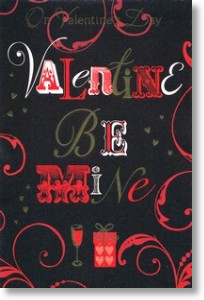 Be Mine, Valentine's Day Card