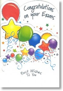 Best Wishes To You, Exam Congratulations Card