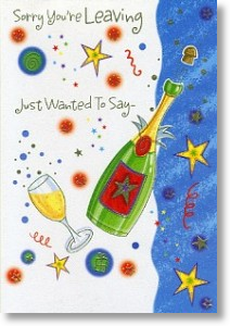 Champagne, Leaving Card