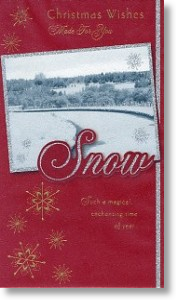 Fields of Snow, Christmas Card