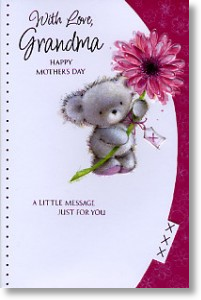 A Little Message, Grandma Mother's Day Card