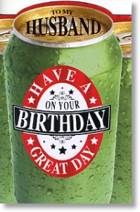 Cool Beer, Husband Birthday Card